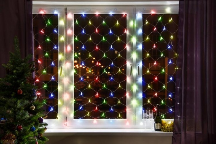 Гирлянда Neon-Night СЕТЬ 1х1,5м 96 LED МУЛЬТИ 215-119-6 - изображение 3