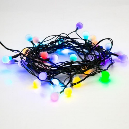 Гирлянда Neon-Night Шарики d 15мм 5 м 30 LED RGB 303-539