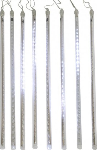Гирлянда Neon-Night Тающие сосульки 8штх50см, шаг 50 см LED белые 256-313-6