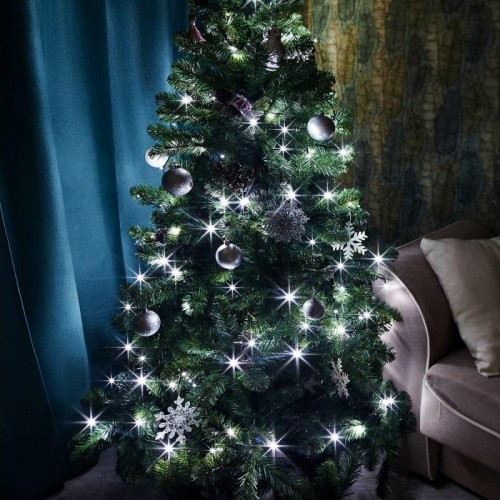 Гирлянда Neon-Night ТВИНКЛ 15м темно-зеленый ПВХ, 120 LED белый 303-055 - изображение 3