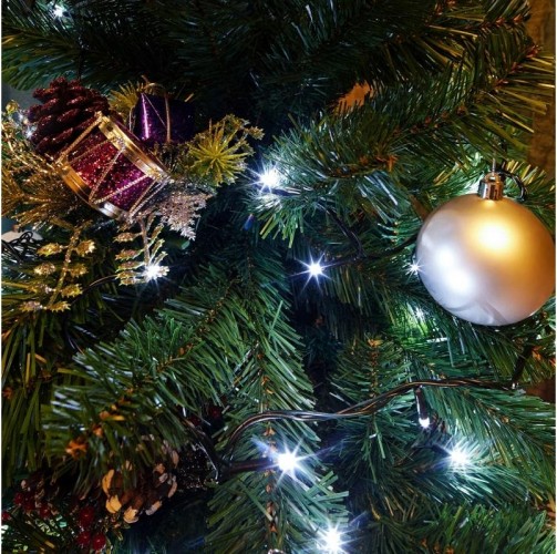 Гирлянда Neon-Night ТВИНКЛ 15м темно-зеленый ПВХ, 120 LED белый 303-055 - изображение 4