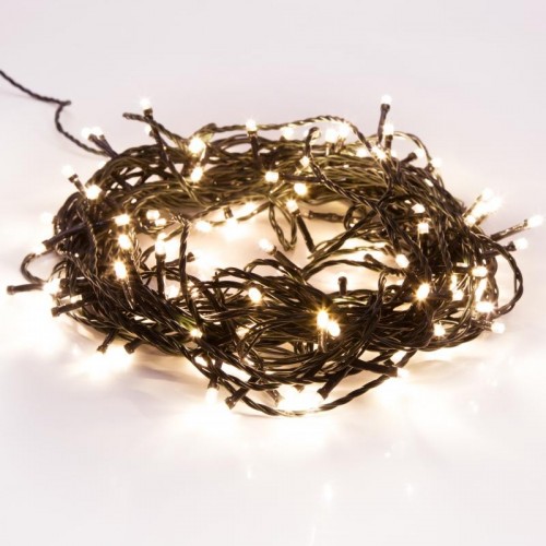 Гирлянда Neon-Night ТВИНКЛ 15м темно-зеленый ПВХ, 120 LED теплый белый 303-056