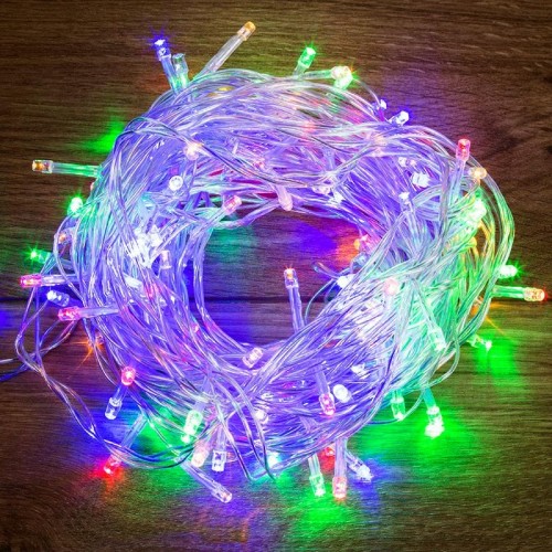 Гирлянда Neon-Night ТВИНКЛ 15м прозрачный ПВХ, 120 LED мультиколор 303-199 - изображение 3