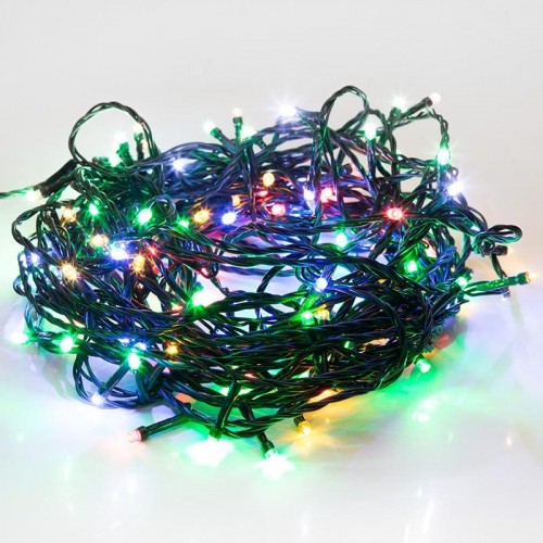 Гирлянда Neon-Night ТВИНКЛ 20м темно-зеленый ПВХ, 160 LED мультиколор 303-119 - изображение 2