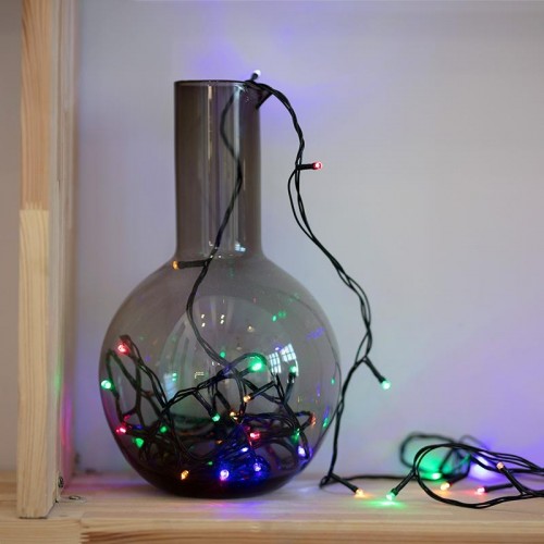 Гирлянда Neon-Night ТВИНКЛ 4м темно-зеленый ПВХ, 25 LED мульти 303-019 - изображение 4