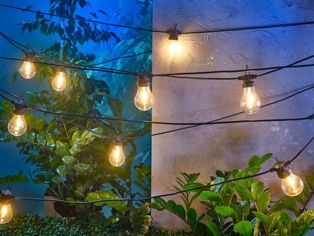 Гирлянда REXANT 602-2421 садовая Канэри, 10 м, коллекция Лондон