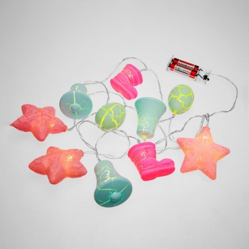 Гирлянда светодиодная Neon-Night Новый год 1,5 м  прозрачный пвх, 10 LED теплый белый 303-081