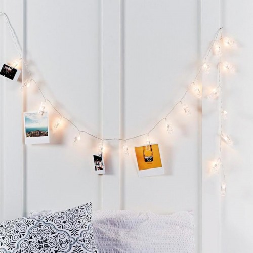 Гирлянда светодиодная Neon-Night Прищепки 1,5 м прозрачный пвх, 10 LED, теплый белый 304-005 - изображение 2