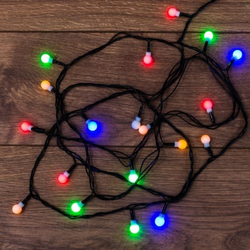 Гирлянда светодиодная Neon-Night Цветные Шарики 20 LED мультиколор 2,8 м 303-060 - изображение 3