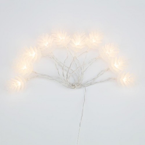 Гирлянда светодиодная Neon-Night Шишки 1,5 м прозрачный пвх, 10 LED, теплый белый 303-098