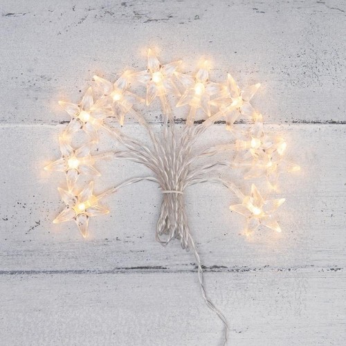 Гирлянда светодиодная Neon-Night Звездочки 1,5 м  прозрачный ПВХ, 10 LED теплый белый 303-091 - изображение 2