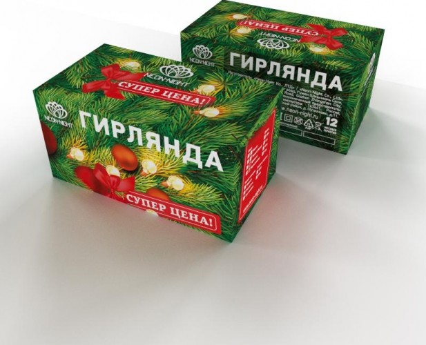 Гирлянда светодиодная Neon-Night Снежинки 20 LED белые 2,8 м 303-036 - изображение 3