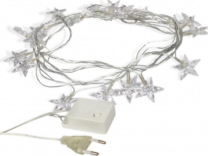 Гирлянда светодиодная Neon-Night Звездочки 20 LED красные 2,8 м 303-034