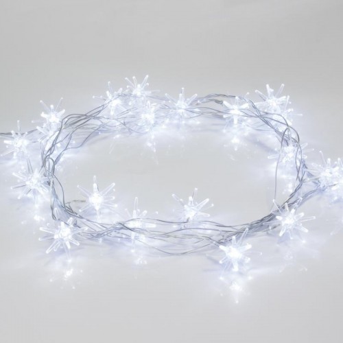 Гирлянда светодиодная Neon-Night Снежинки 20 LED белые 2,8 м 303-036