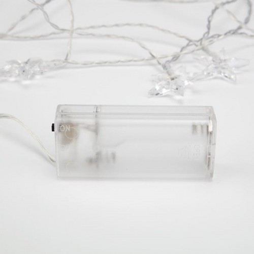 Гирлянда светодиодная Neon-Night Звездочки 1,5 м  прозрачный ПВХ, 10 LED теплый белый 303-091 - изображение 4