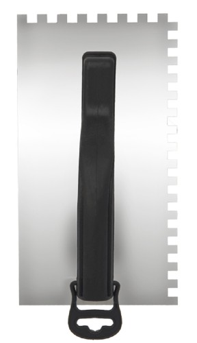Гладилка REXANT 89-0254 нержавеющая 130х270 мм, зуб 8х8 мм - изображение 2