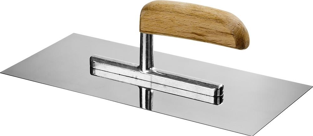 Гладилка ЗУБР ЭКСПЕРТ 130х280 мм нержавеющая с деревянной буковой ручкой 0806_z01