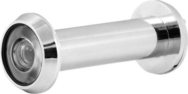 Глазок дверной НОРА-М №2/16/200/60-105 со шторкой "Хром" 16850