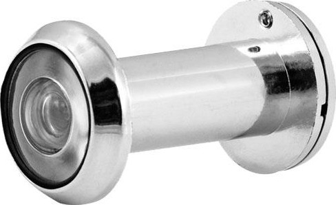 Глазок дверной НОРА-М №30П/16/200/40-70 со шторкой "Хром" 16736