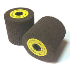 Шлифовальный лепестковый валик GLOB на нетканой основе 100х100х19мм, грубое зерно - изображение 2