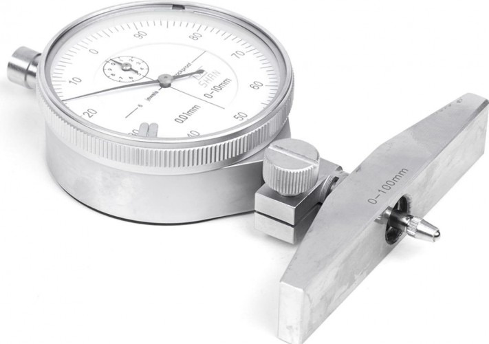Глубиномер индикаторный SHAN ГИ 100 мм 0.01 351304 - изображение 2