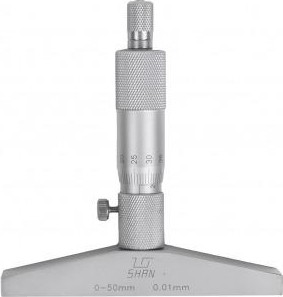 Глубиномер микрометрический SHAN ГМ 50 мм 0,01 351301