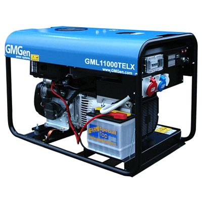 Дизельный генератор портативный GMGen Power Systems GML11000TELX
