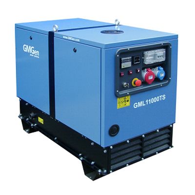 Дизельный генератор портативный GMGen Power Systems GML11000TS низкошумный
