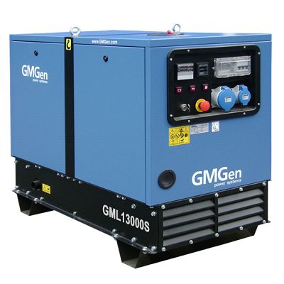 Дизельный генератор портативный GMGen Power Systems GML13000S низкошумный