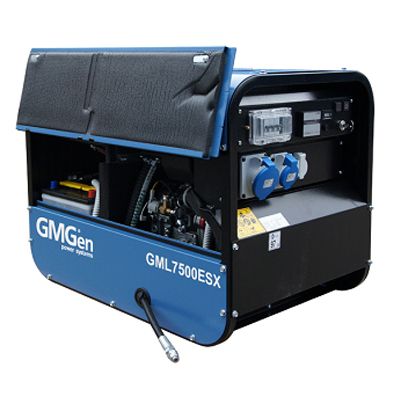 Дизель генератор GMGen Power Systems GML7500ESX в шумозащитном кожухе - изображение 2
