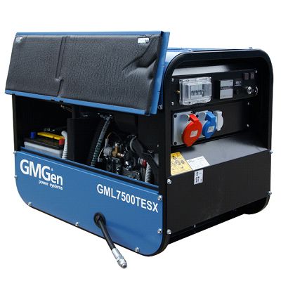 Дизельный генератор портативный GMGen Power Systems GML7500TESX низкошумный - изображение 2