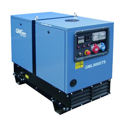 Дизельный генератор портативный GMGen Power Systems GML9000TS низкошумный