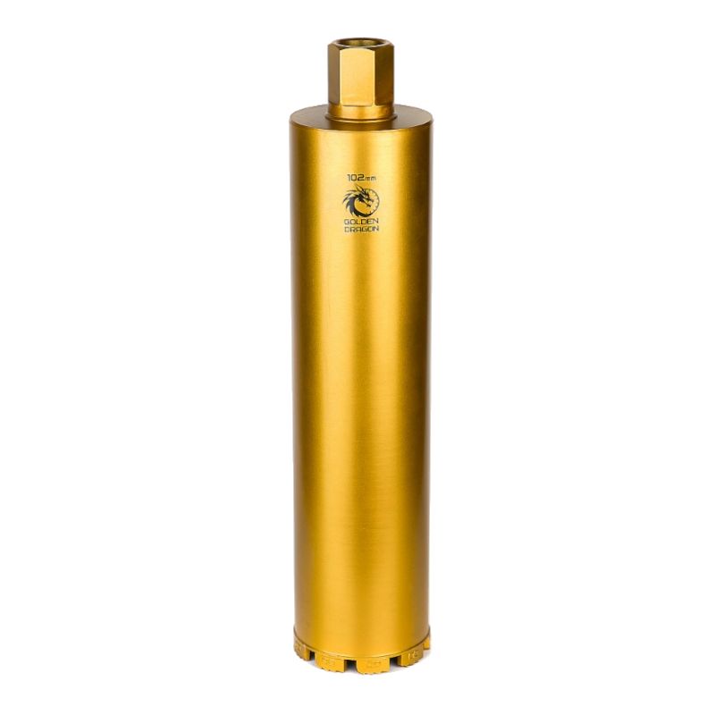 Коронка алмазная по бетону Golden Dragon 1 1/4" 102/400 мм