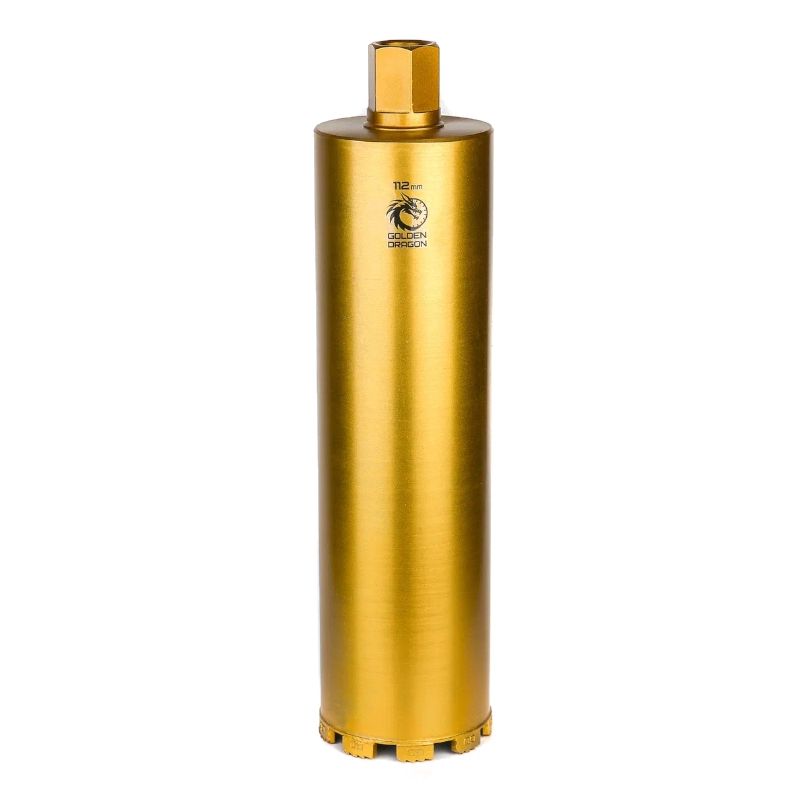 Коронка алмазная по бетону Golden Dragon 1 1/4" 112/400 мм