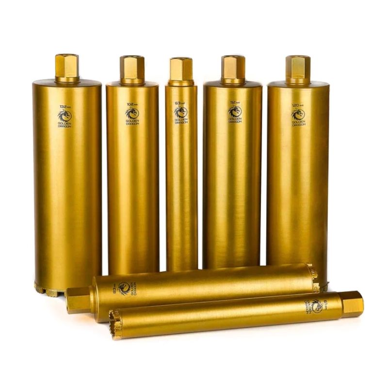Коронка алмазная по бетону Golden Dragon 1 1/4" 112/400 мм - изображение 4