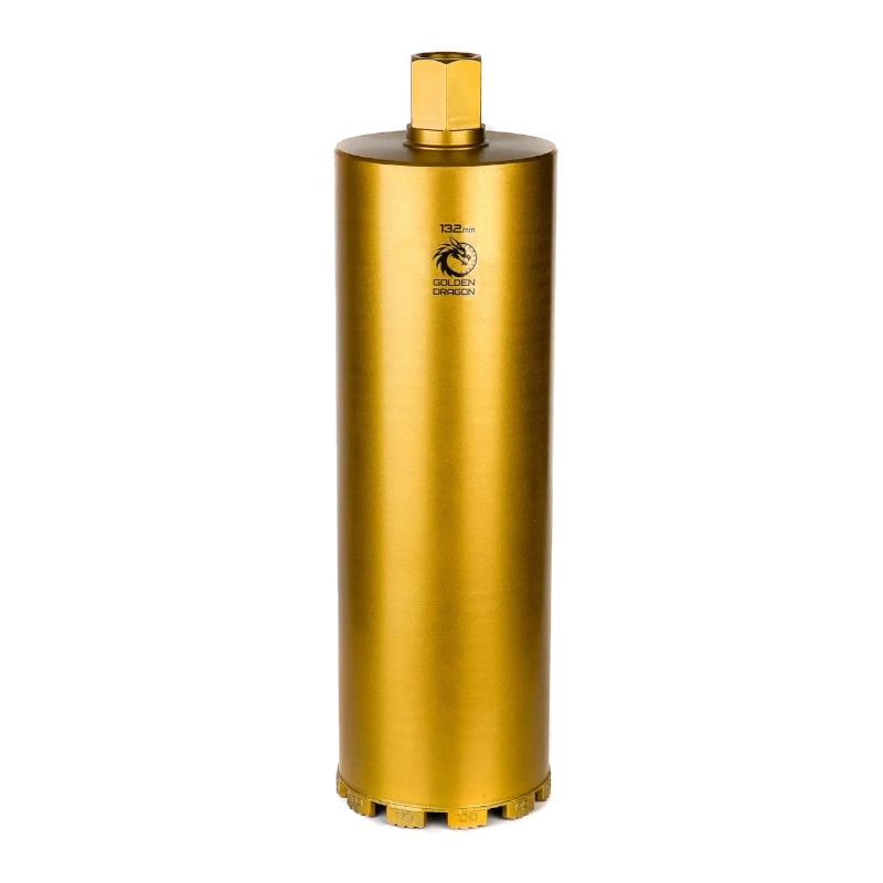 Коронка алмазная по бетону Golden Dragon 1 1/4" 132/400 мм