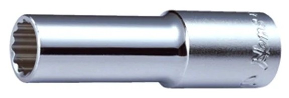 Головка 12-ти гранная с посадкой 1/2" HANS 4302M19 длинная 19 мм