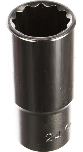 Головка 12-ти гранная с посадкой 1/2" HANS 4302M24 длинная 24 мм