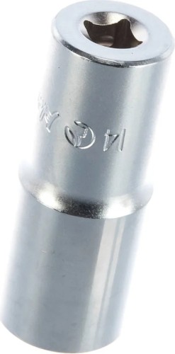 Головка 6-ти гранная с посадкой 1/4" HANS 2300M14 длинная 14 мм