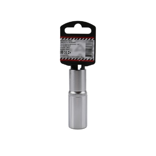 Головка 6-ти гранная с посадкой 1/2" ARNEZI R0300118 18 мм, удлиненная L=78 мм - изображение 2