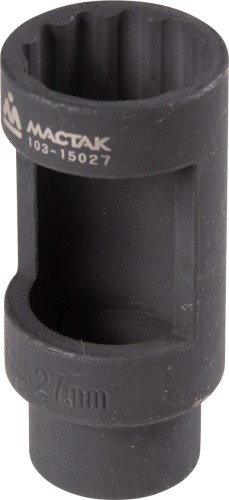 Головка для дизельных форсунок МАСТАК 103-15027 27 мм, глубокая