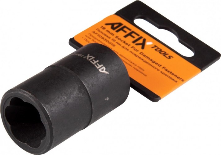 Головка для поврежденного крепежа AFFIX AF10930019  1/2", 19 мм - изображение 3