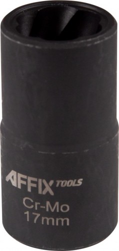 Головка для поврежденного крепежа AFFIX AF10930017  1/2", 17 мм