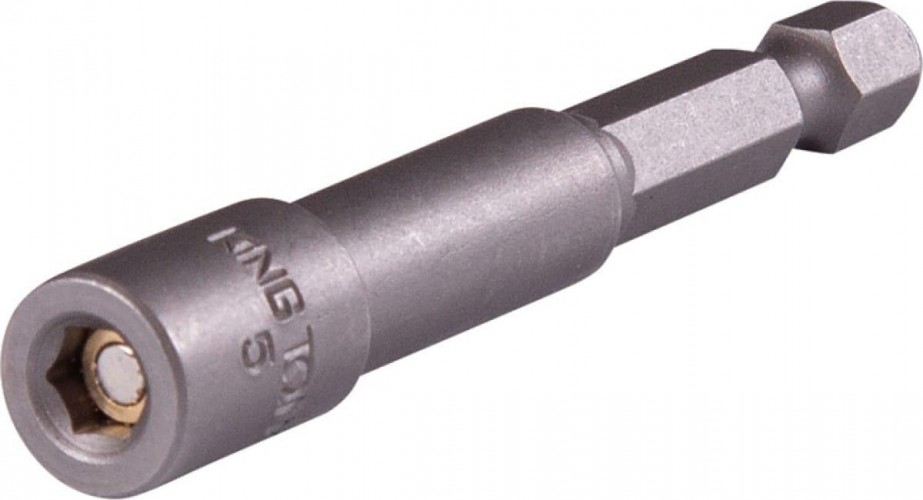 Головка для шуруповерта шестигранная 1/4" KING TONY 5 мм магнитная 7616505M