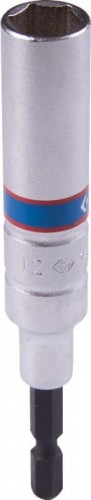 Головка для шуруповерта шестигранная 1/4" KING TONY 12 мм 110 мм 76C1112M
