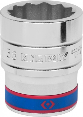 Головка двенадцатигранная с посадкой 1" KING TONY 833038M 38 мм