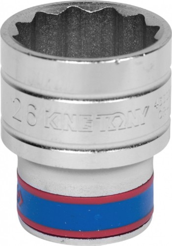 Головка двенадцатигранная с посадкой 1/2" KING TONY 433027M 27 мм