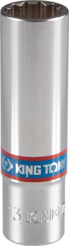 Головка двенадцатигранная с посадкой 3/8" KING TONY 323013M 13 мм глубокая