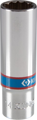 Головка двенадцатигранная с посадкой 3/8" KING TONY 323014M 14 мм глубокая