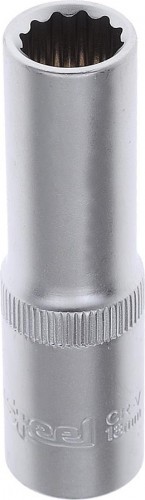Головка двенадцатигранная с посадкой 1/2" AV Steel AV-521213 13 мм глубокая